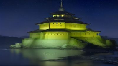 2026下半年悬疑剧预告合集封面，深色调城市夜景背景，多部剧集主视觉拼接，营造悬疑紧张氛围